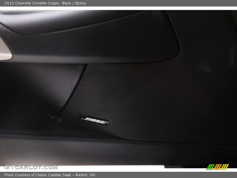 Black / Ebony 2013 Chevrolet Corvette Coupe