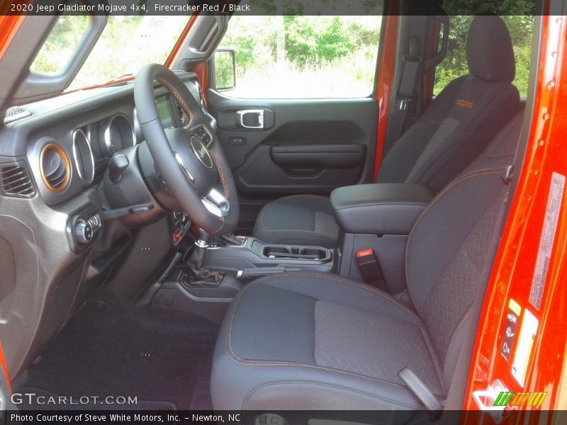 Front Seat of 2020 Gladiator Mojave 4x4