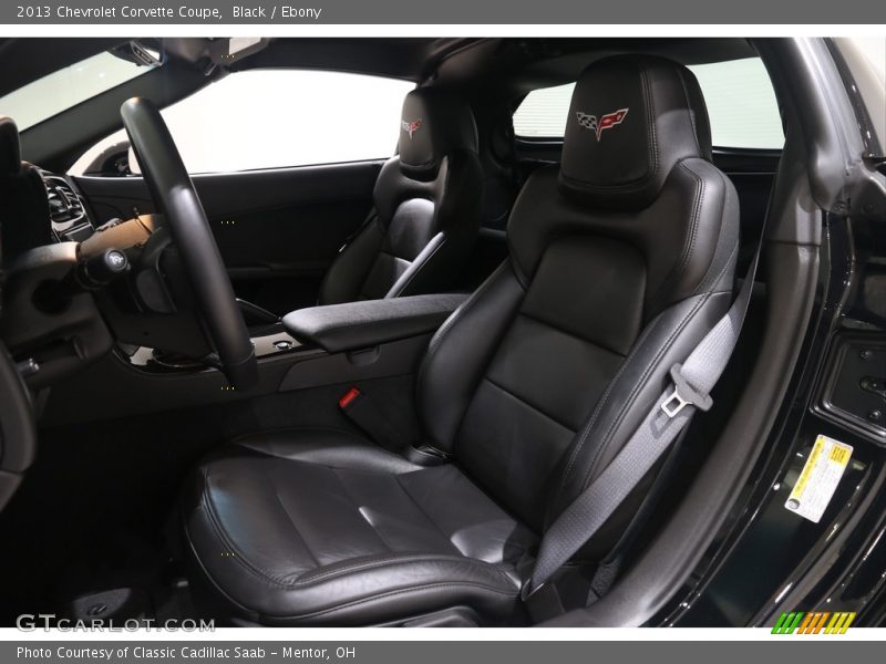 Front Seat of 2013 Corvette Coupe