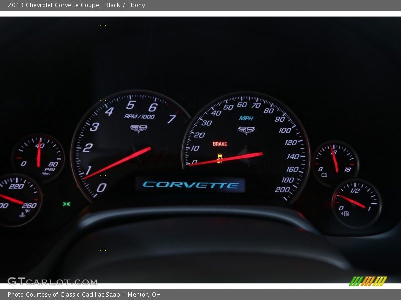  2013 Corvette Coupe Coupe Gauges
