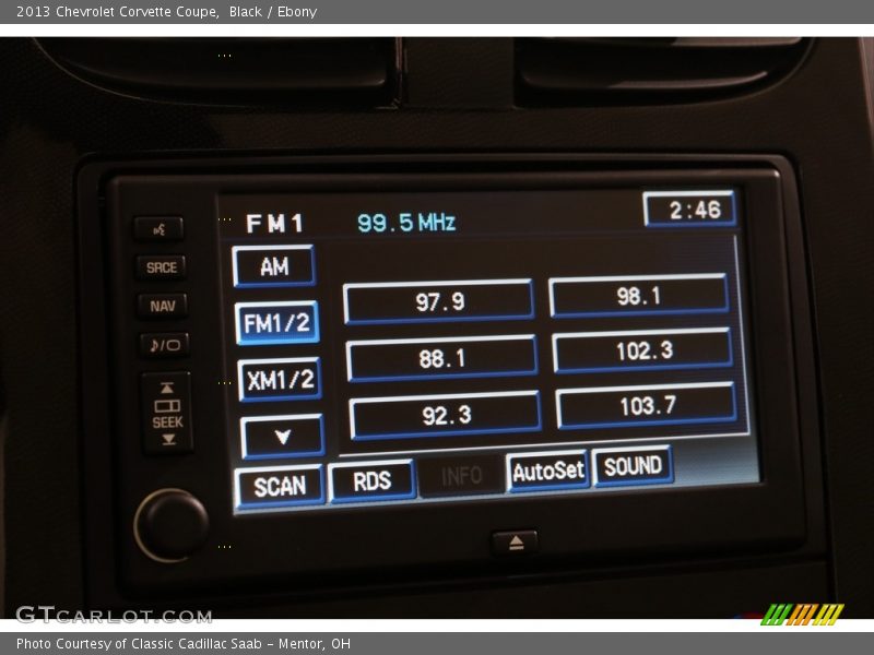 Black / Ebony 2013 Chevrolet Corvette Coupe