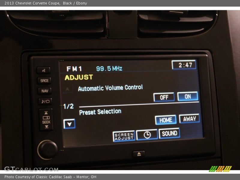Black / Ebony 2013 Chevrolet Corvette Coupe