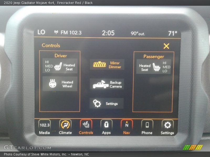 Firecracker Red / Black 2020 Jeep Gladiator Mojave 4x4