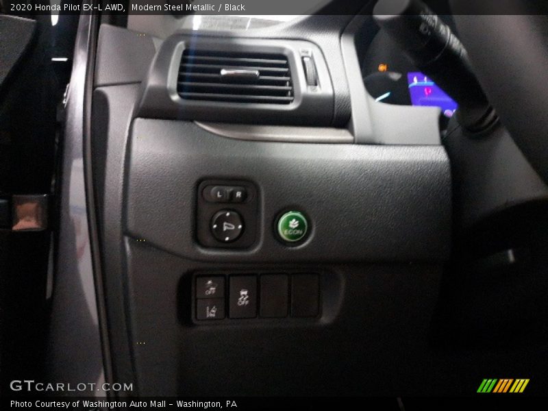 Modern Steel Metallic / Black 2020 Honda Pilot EX-L AWD