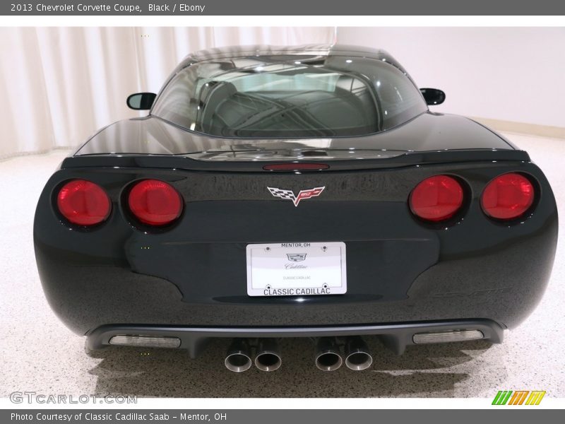 Black / Ebony 2013 Chevrolet Corvette Coupe