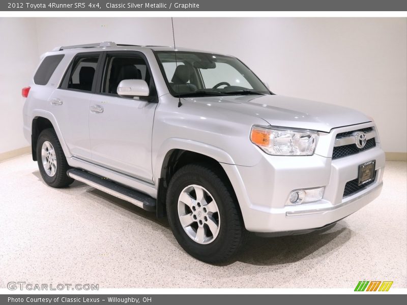 Classic Silver Metallic / Graphite 2012 Toyota 4Runner SR5 4x4