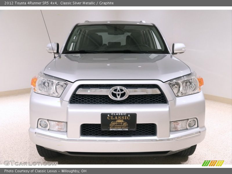 Classic Silver Metallic / Graphite 2012 Toyota 4Runner SR5 4x4