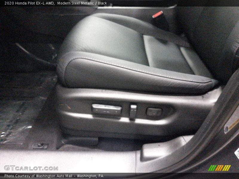 Modern Steel Metallic / Black 2020 Honda Pilot EX-L AWD