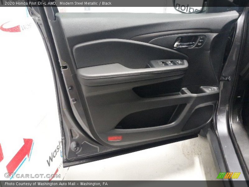 Modern Steel Metallic / Black 2020 Honda Pilot EX-L AWD