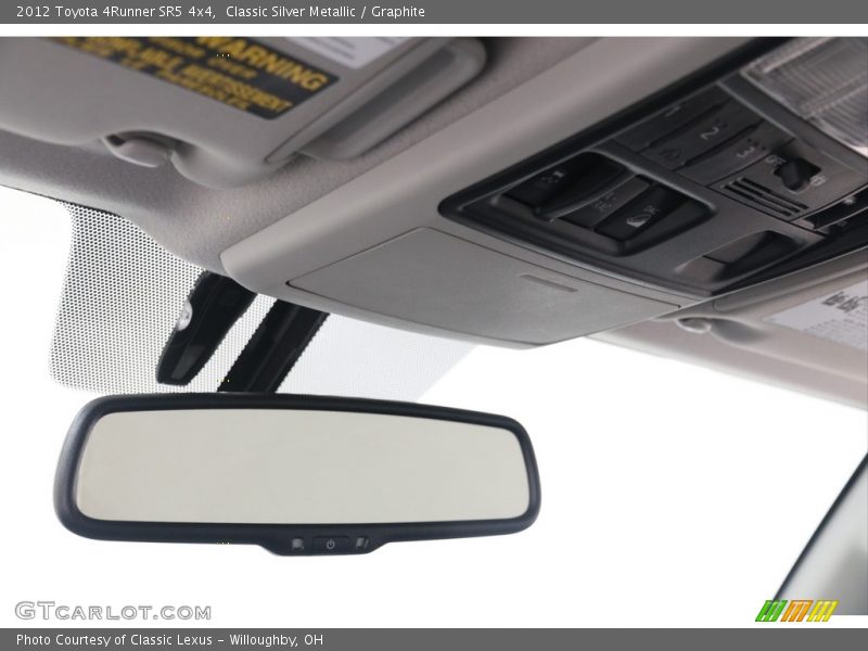 Classic Silver Metallic / Graphite 2012 Toyota 4Runner SR5 4x4