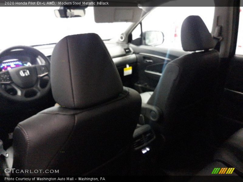 Modern Steel Metallic / Black 2020 Honda Pilot EX-L AWD