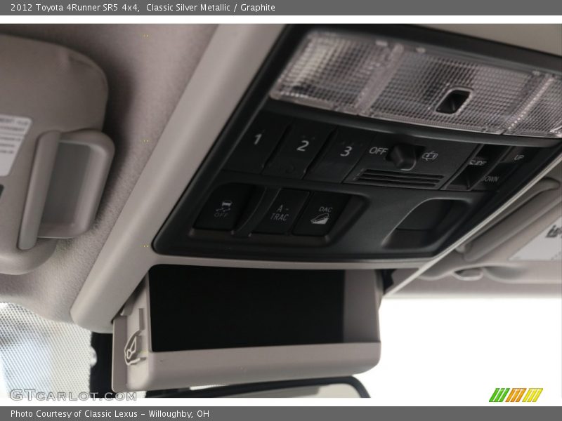 Classic Silver Metallic / Graphite 2012 Toyota 4Runner SR5 4x4
