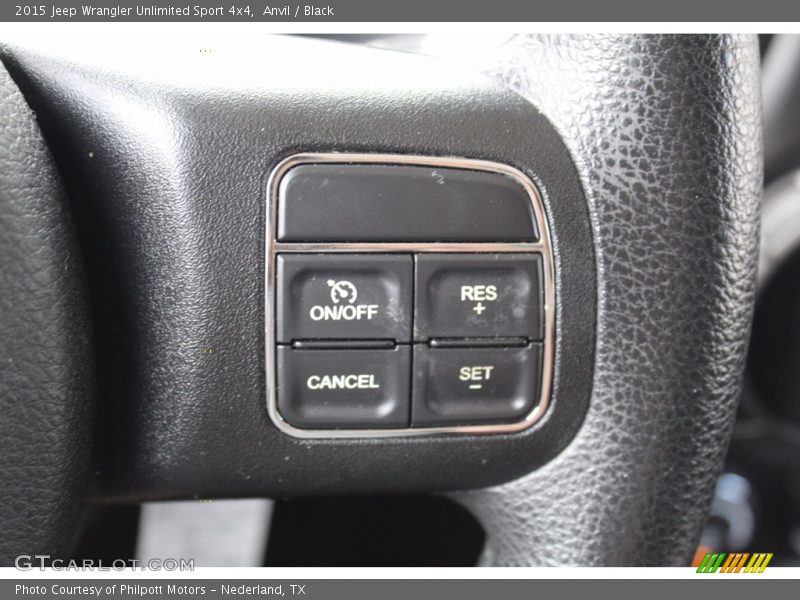 Anvil / Black 2015 Jeep Wrangler Unlimited Sport 4x4