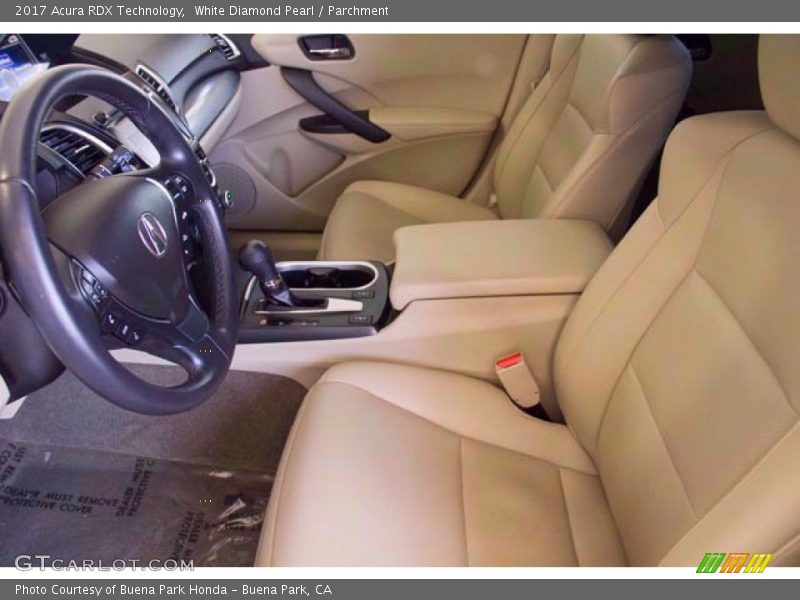 White Diamond Pearl / Parchment 2017 Acura RDX Technology