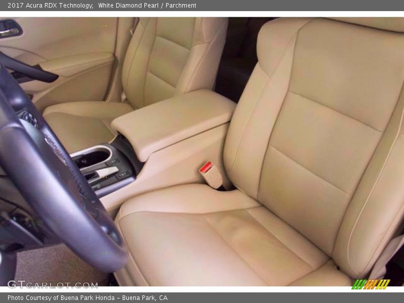 White Diamond Pearl / Parchment 2017 Acura RDX Technology