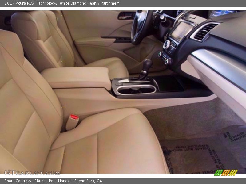 White Diamond Pearl / Parchment 2017 Acura RDX Technology