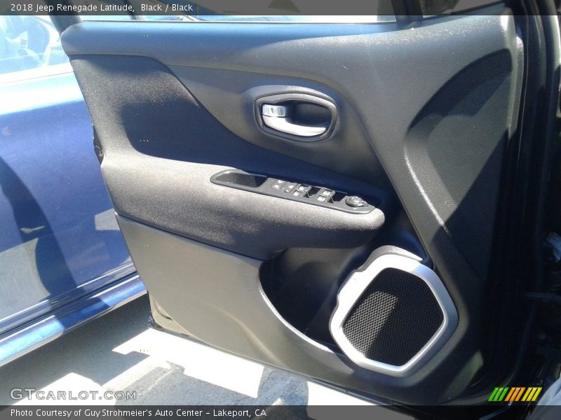 Black / Black 2018 Jeep Renegade Latitude