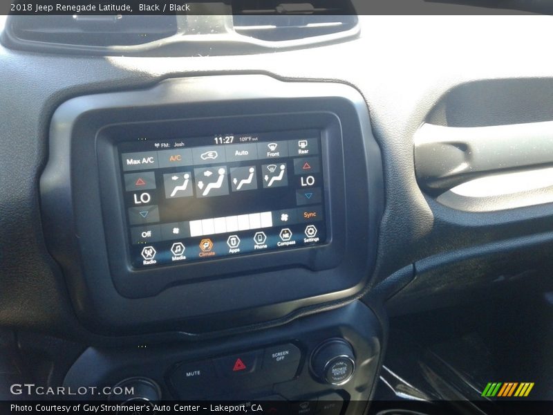 Black / Black 2018 Jeep Renegade Latitude