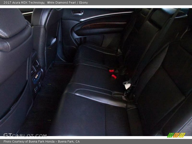 White Diamond Pearl / Ebony 2017 Acura MDX Technology