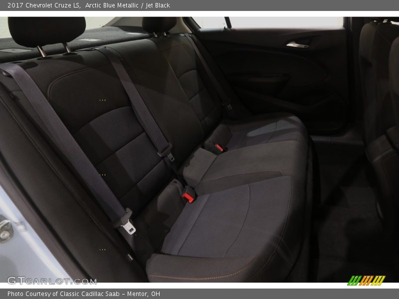 Arctic Blue Metallic / Jet Black 2017 Chevrolet Cruze LS