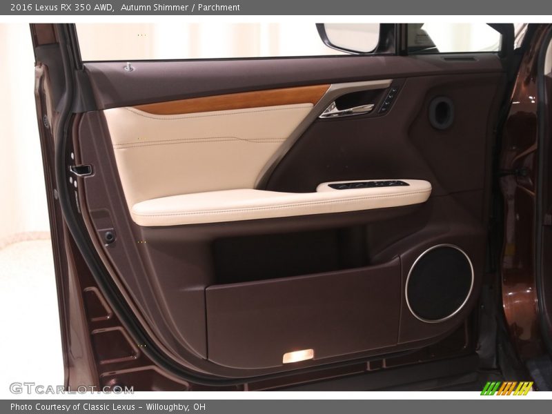 Door Panel of 2016 RX 350 AWD