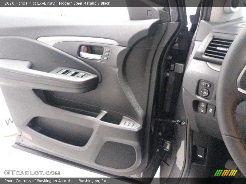 Modern Steel Metallic / Black 2020 Honda Pilot EX-L AWD