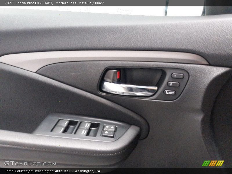 Modern Steel Metallic / Black 2020 Honda Pilot EX-L AWD