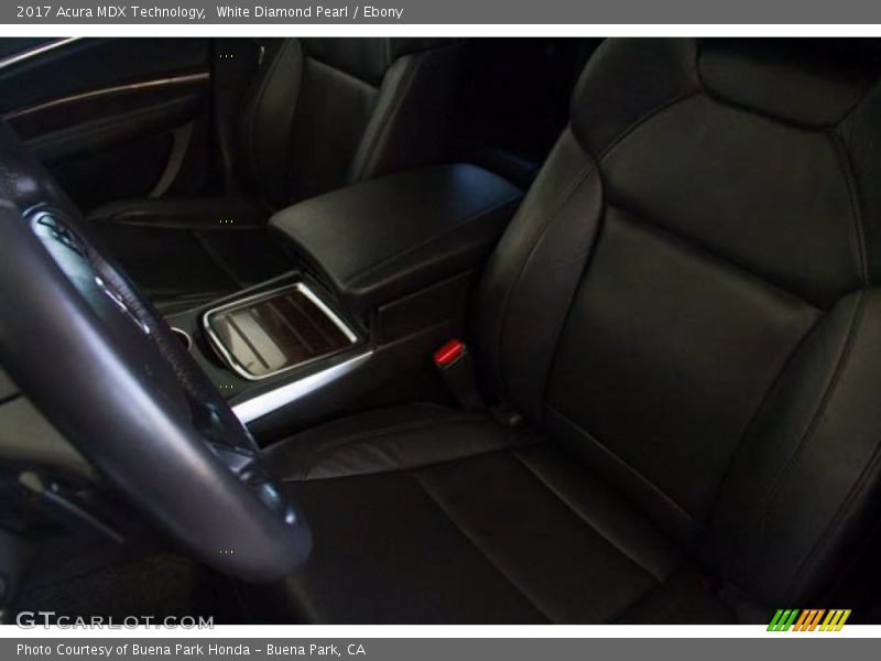 White Diamond Pearl / Ebony 2017 Acura MDX Technology