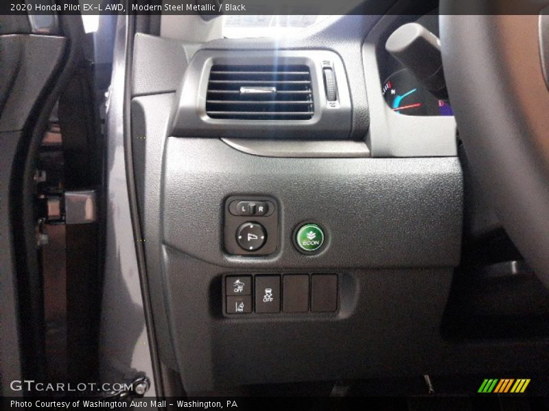Modern Steel Metallic / Black 2020 Honda Pilot EX-L AWD