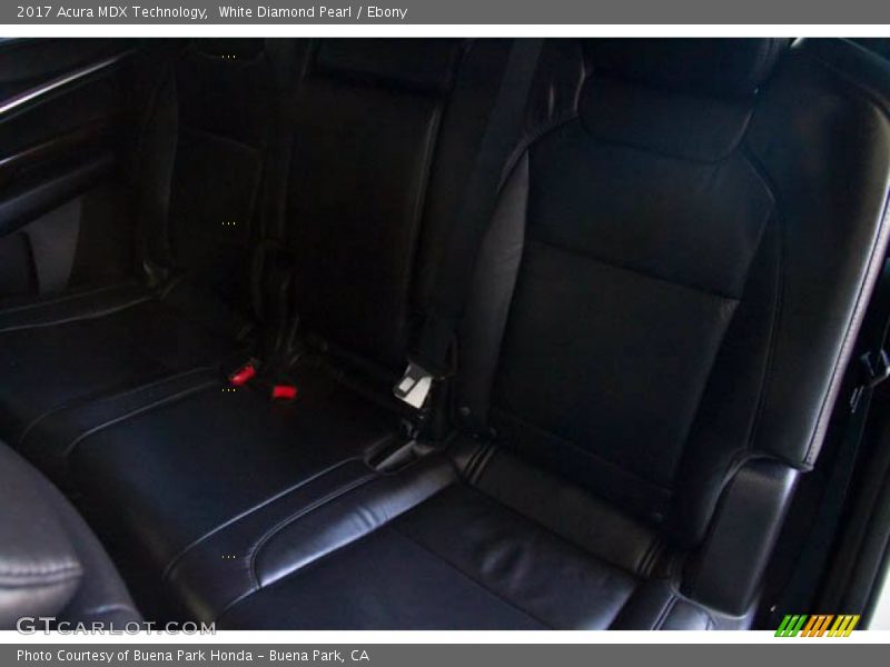 White Diamond Pearl / Ebony 2017 Acura MDX Technology