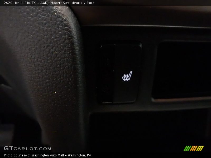 Modern Steel Metallic / Black 2020 Honda Pilot EX-L AWD