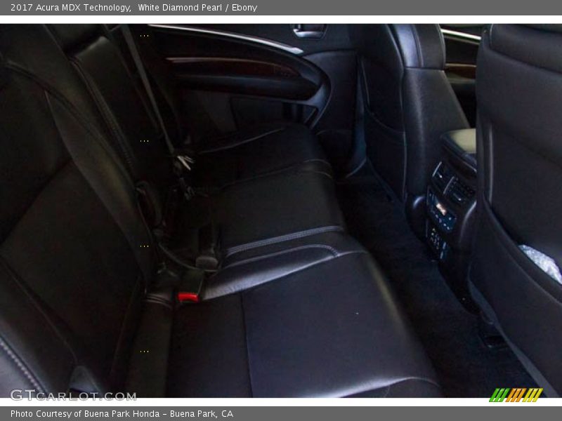White Diamond Pearl / Ebony 2017 Acura MDX Technology