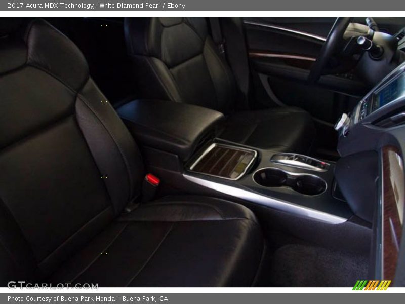 White Diamond Pearl / Ebony 2017 Acura MDX Technology