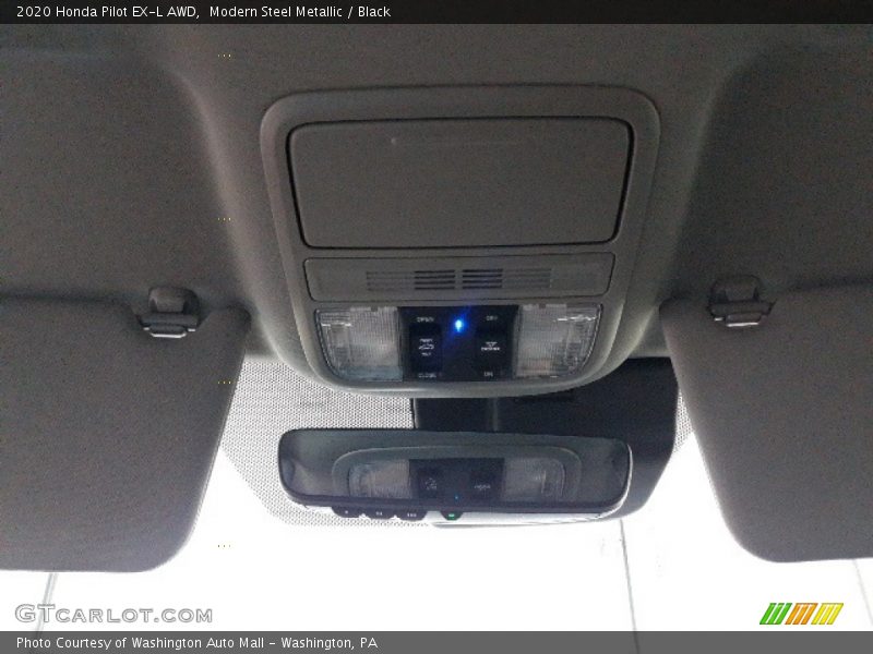 Modern Steel Metallic / Black 2020 Honda Pilot EX-L AWD