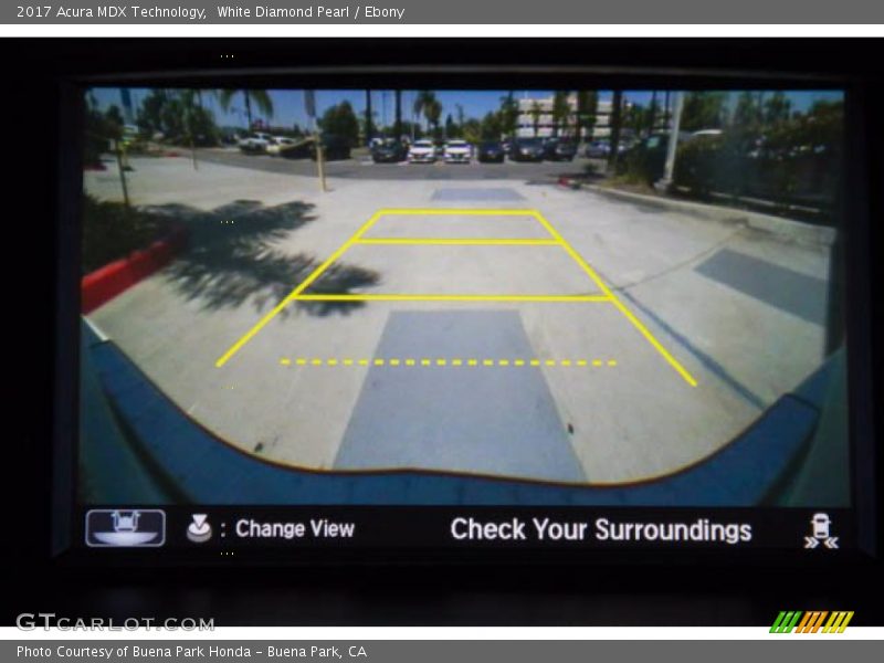 White Diamond Pearl / Ebony 2017 Acura MDX Technology