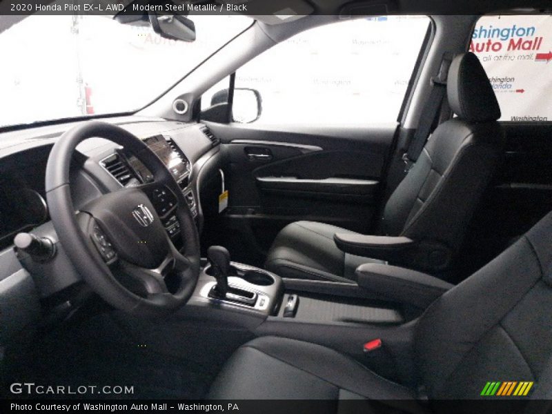 Modern Steel Metallic / Black 2020 Honda Pilot EX-L AWD