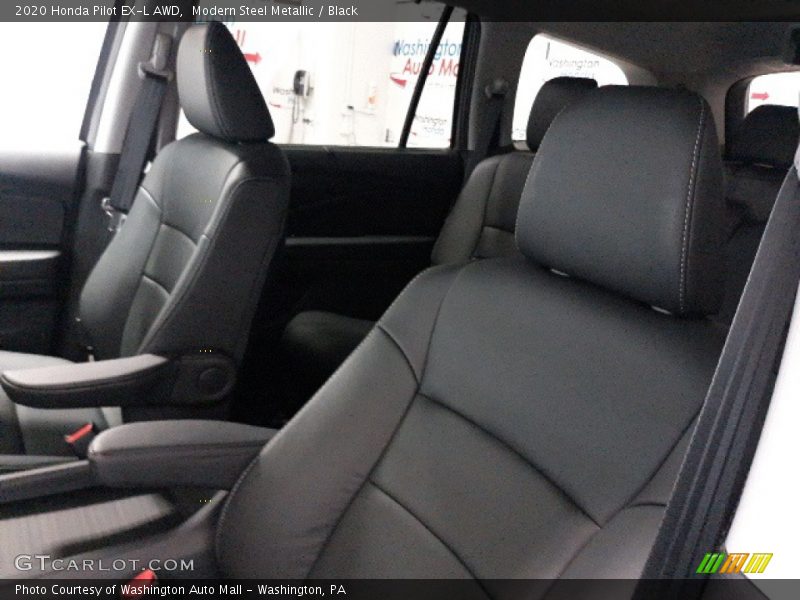 Modern Steel Metallic / Black 2020 Honda Pilot EX-L AWD