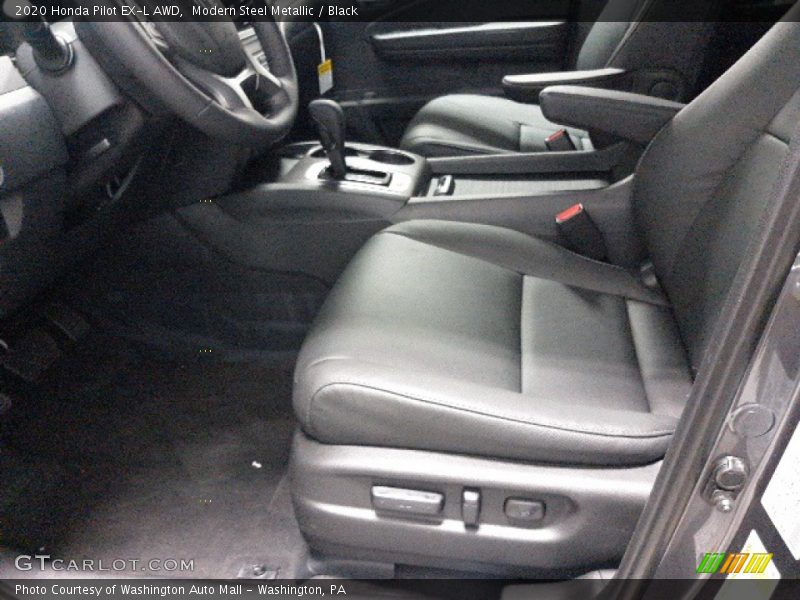 Modern Steel Metallic / Black 2020 Honda Pilot EX-L AWD