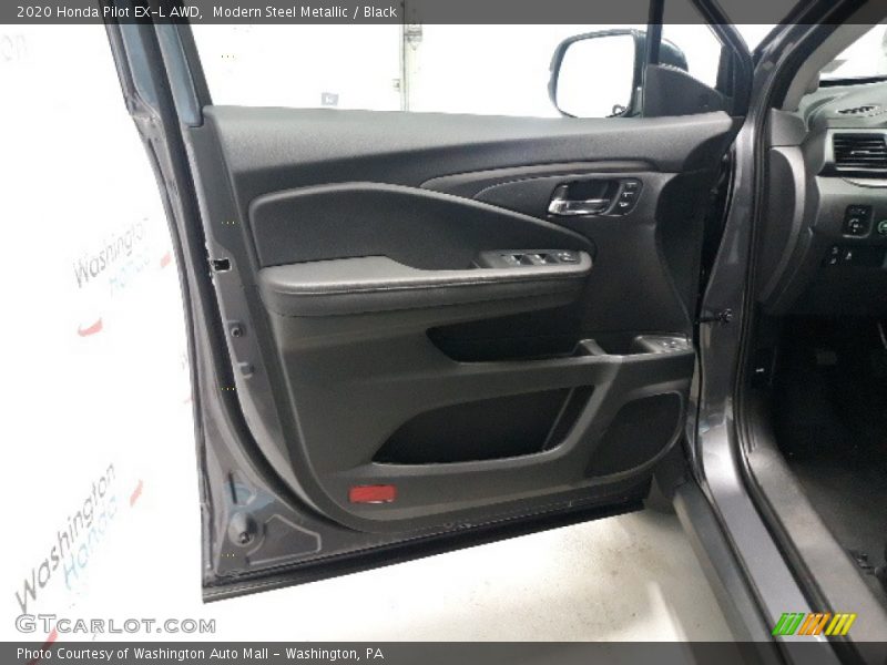 Modern Steel Metallic / Black 2020 Honda Pilot EX-L AWD