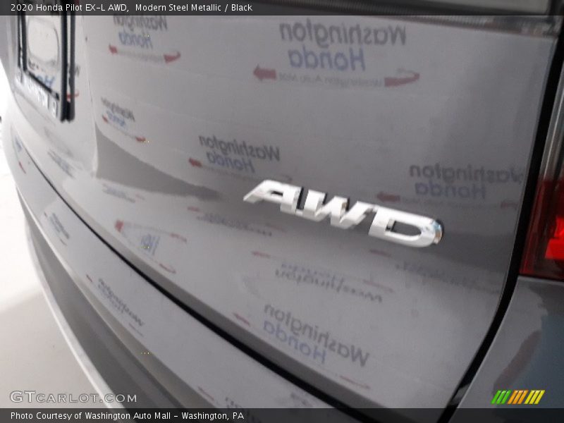 Modern Steel Metallic / Black 2020 Honda Pilot EX-L AWD