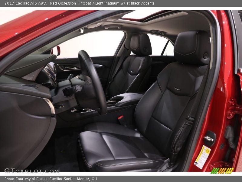 Red Obsession Tintcoat / Light Platinum w/Jet Black Accents 2017 Cadillac ATS AWD