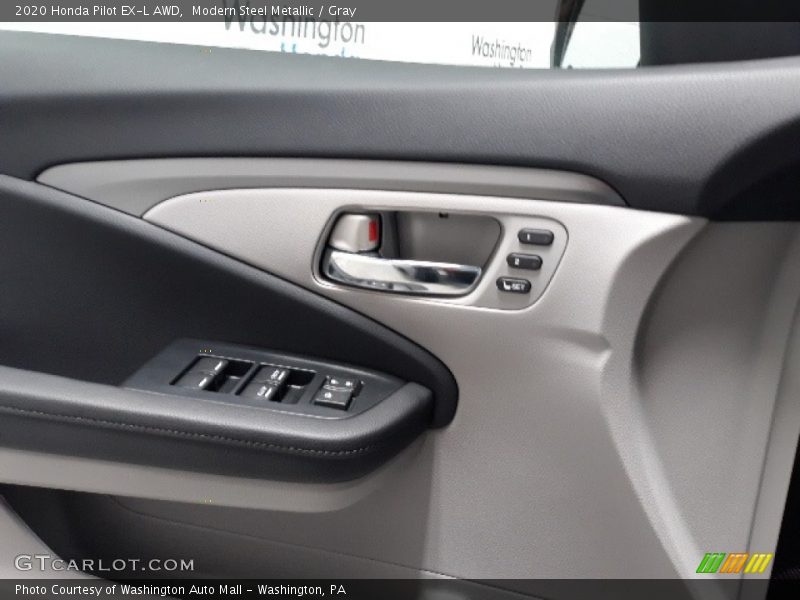 Modern Steel Metallic / Gray 2020 Honda Pilot EX-L AWD