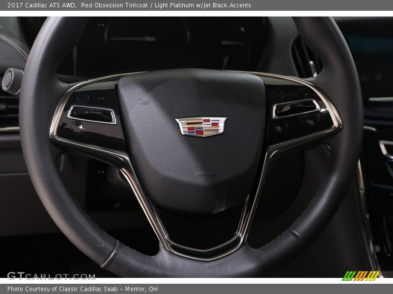 Red Obsession Tintcoat / Light Platinum w/Jet Black Accents 2017 Cadillac ATS AWD