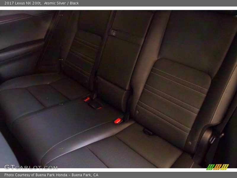 Atomic Silver / Black 2017 Lexus NX 200t