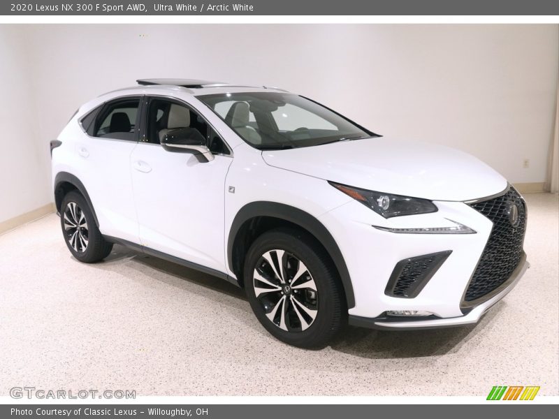 Front 3/4 View of 2020 NX 300 F Sport AWD