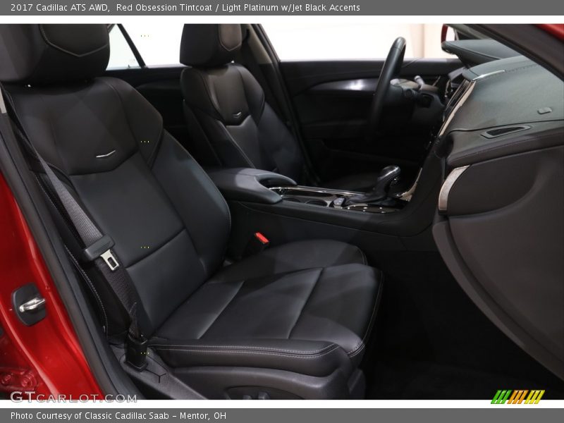 Red Obsession Tintcoat / Light Platinum w/Jet Black Accents 2017 Cadillac ATS AWD