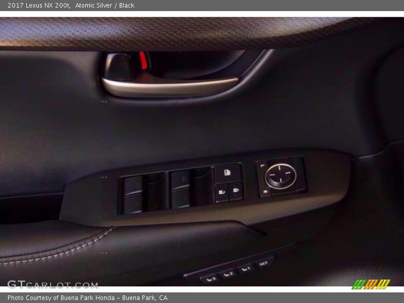 Atomic Silver / Black 2017 Lexus NX 200t
