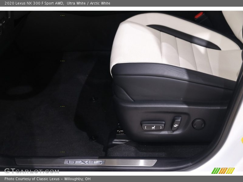 Front Seat of 2020 NX 300 F Sport AWD