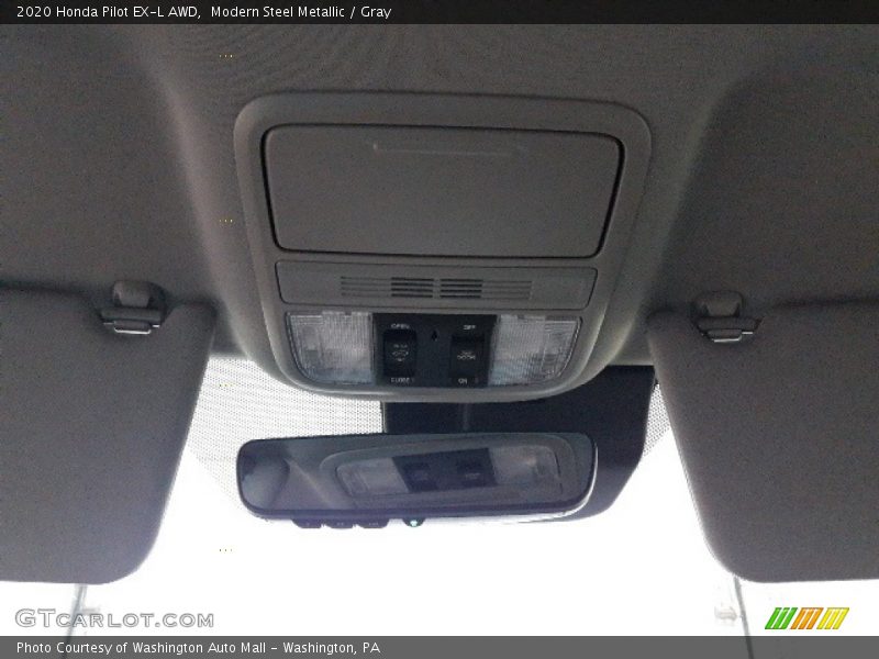 Modern Steel Metallic / Gray 2020 Honda Pilot EX-L AWD
