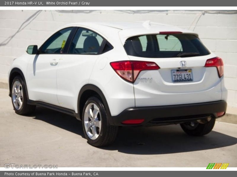 White Orchid Pearl / Gray 2017 Honda HR-V LX